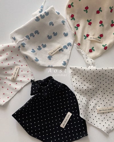 AOSTA67｜(Free) 5款夏季三角造型圍巾6