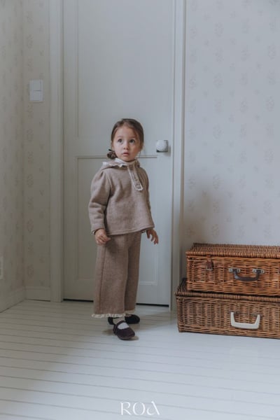 ROA17｜(80cm-120cm) 2色素色連身帽套裝20