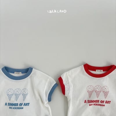 lala land05｜(3m-18m) 2色冰淇淋印花上衣16