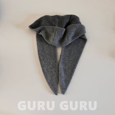 GURU GURU07｜(6m-24m) 4色連帽圍巾3