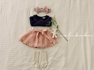 Valubebe11｜(65-90) 素面長襪三雙組17