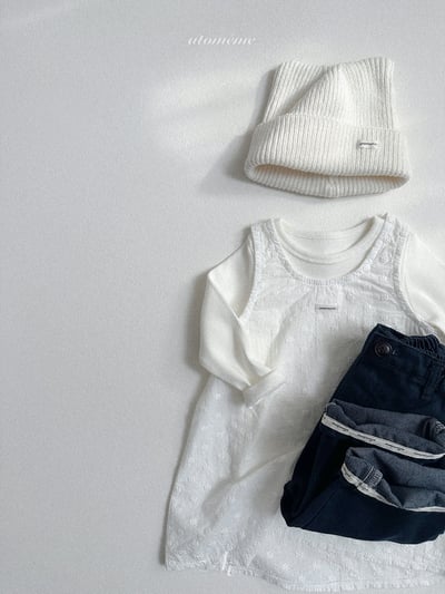 Atomeme05｜(70-110) 花卉壓紋洋裝7