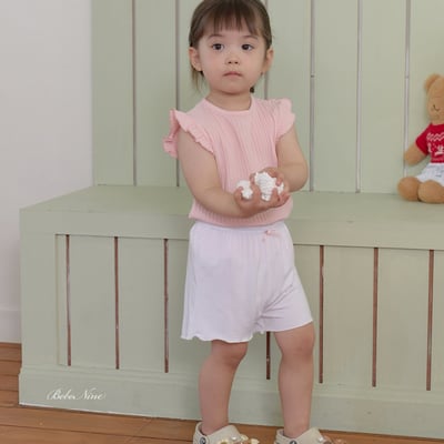 bebe nine25  (65cm-115cm) 3色彈力木耳邊打底褲14