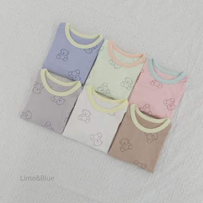 LIME&BLUE20｜(80-118cm)  青檸泰迪熊套裝1