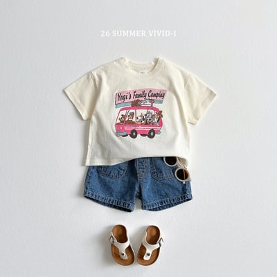 vivid73｜(78cm-125cm) 3款復古露營車遊上衣9