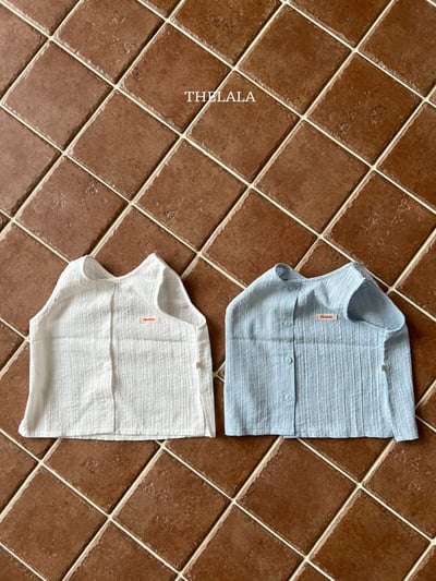 thelala25｜ (70-115) 印花排扣背心10