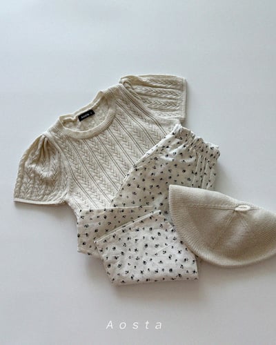 AOSTA37｜(6m-5y) 2款甜美小碎花長褲13