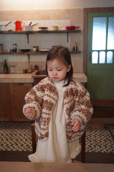 onu 15｜(70cm-115cm) 北歐印花刷毛外套21