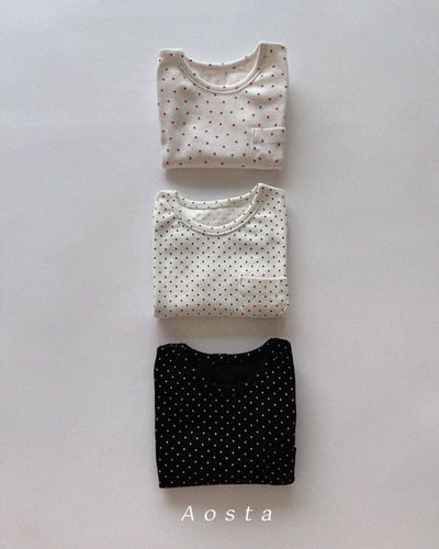 AOSTA54｜(6m-5y) 3款口袋圓領上衣3
