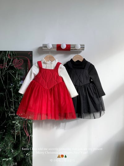 JE 397｜(73-110cm)  打條木耳領上衣2