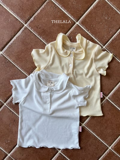 thelala24｜ (70-115) 有領捲邊上衣1