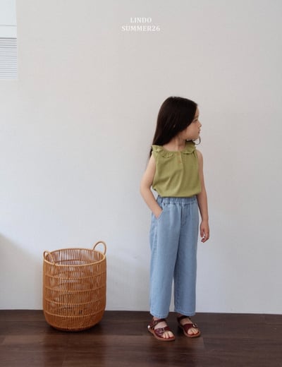 Lindo62｜(80-125) 直筒牛仔褲5