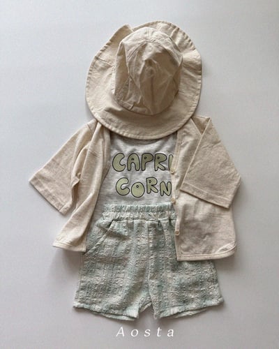 AOSTA02｜(6m-5y) 3色格子短褲19