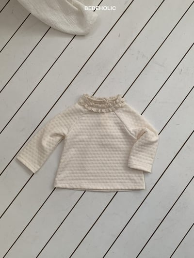 Bebe holic34｜(3m-18m) 花瓣蕾絲立領上衣21