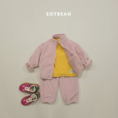 Soybean39｜(75cm-118cm) 刷毛拉鍊外套套裝9