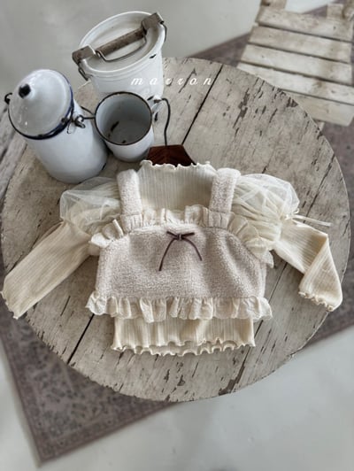 Marron 05｜(1y-6y) 公主蓬蓬袖上衣9