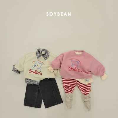 Soybean19｜(75cm-118cm) 小熊印花休閒上衣14