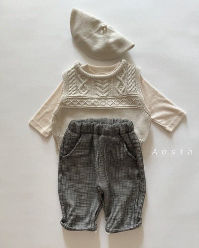 AOSTA05｜(6m-5y) 春季貝雷帽7