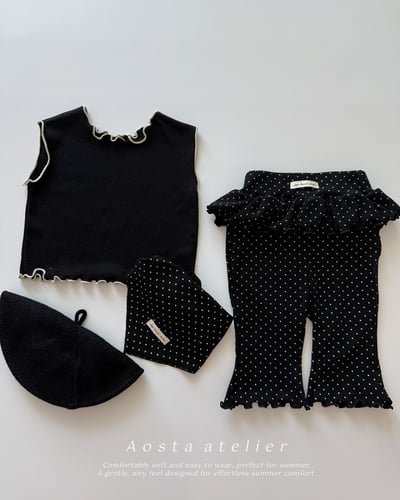 AOSTA53｜(6m-5y) 3款荷葉裙邊木耳褲22