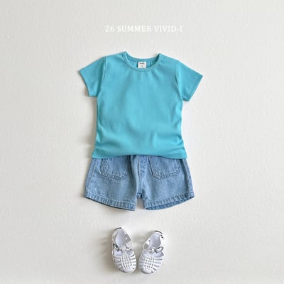 vivid50｜(78cm-125cm) 3款圓領淺色羅紋上衣10