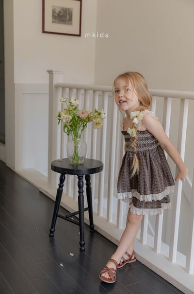 M-KIDS19｜(65-115cm) 荷葉滾邊短褲14