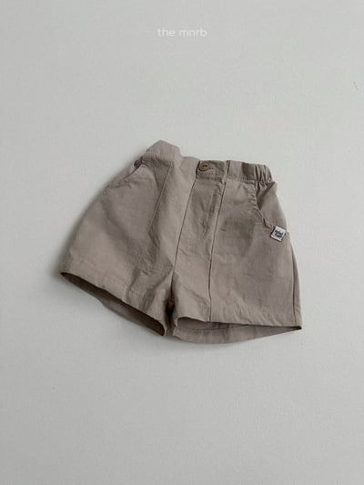 MiniRobe44｜(70-110) 斜紋輕便短褲2