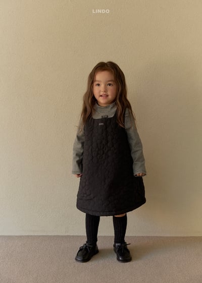Lindo68｜(80cm-125cm) 絎縫背心洋裝12