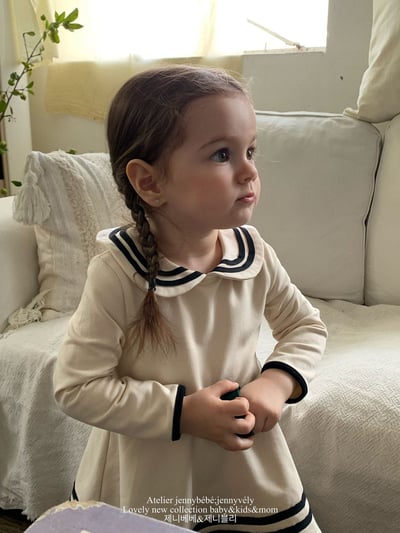 JE568｜(66-90cm) 水手領包屁衣19