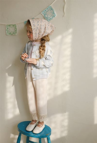 FLO01｜(free) 9色法式鄉村頭巾圍巾8