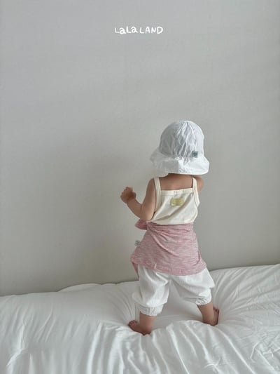 lala land37｜(3m-18m) 2色綁帶漁夫帽10