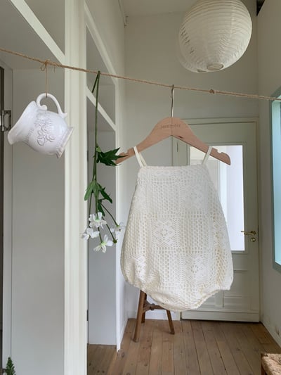 JE08｜(66-120cm-mom) 鈎花挖背包屁衣/洋裝14