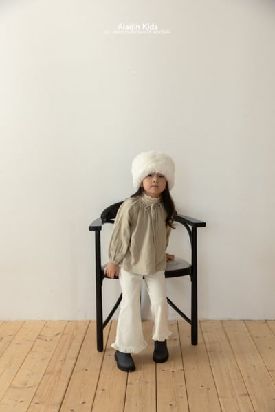 ALADIN03｜(75cm-114cm) 蕾絲壓紋緞帶上衣6