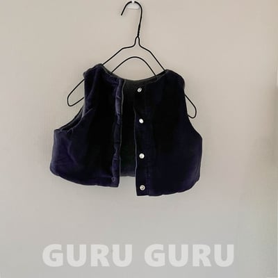 GURU GURU15｜(6m-24m) 4色燈芯絨刷毛背心7
