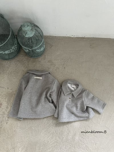 Bloom.b23｜(0m-24m/85cm-125cm) 簡約有領上衣2