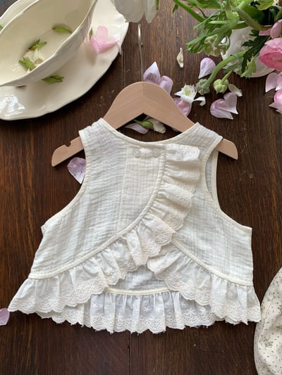 JE39｜(73-100cm) 花邊背心碎花短褲套裝21