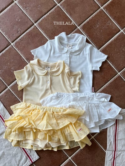 thelala24｜ (70-115) 有領捲邊上衣5