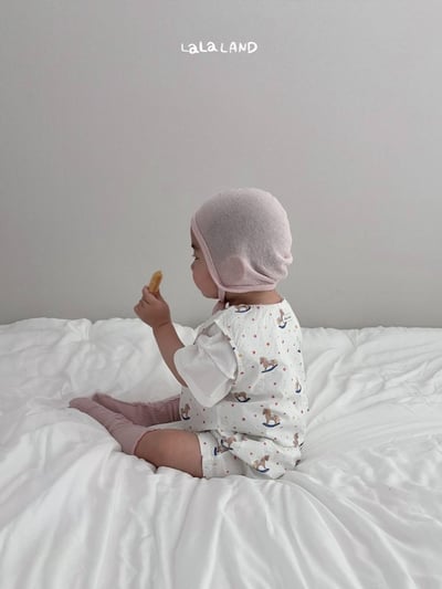 lala land20｜(3m-18m) 2色滿版小木馬背心12