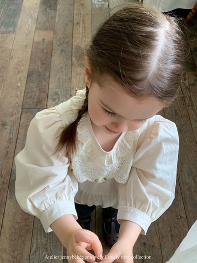 JE474｜(66-90cm) 蕾絲刺繡包屁衣11