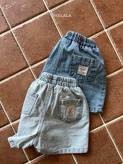 thelala16｜ (70-115) 牛仔口袋短褲9