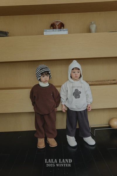 lala land79｜(75cm-120cm) 3色磨毛口袋直筒寬褲16