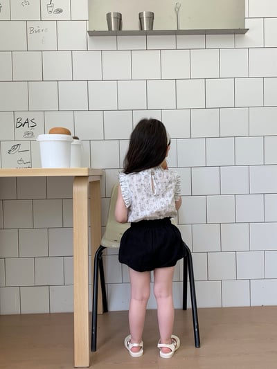 JE34｜(73-100cm) 碎花背心套裝8