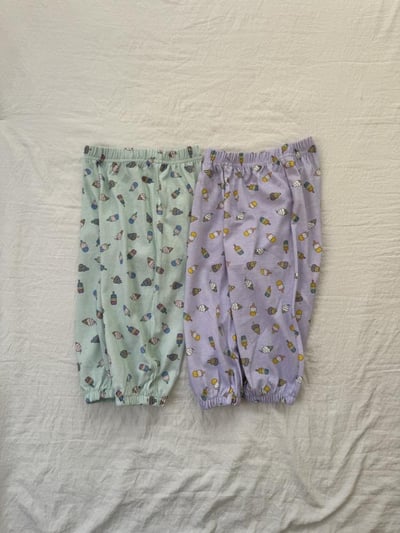 LePetitmot13｜(80-125cm) 冰淇淋束腳褲1