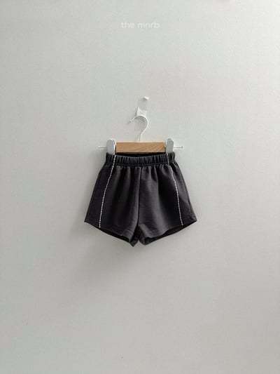 MiniRobe14｜(70-110) 壓線休閒短褲5