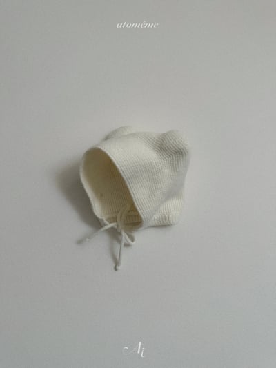 AT01｜(free) 針織綁帶小帽6
