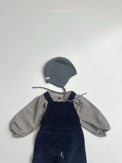 Atomeme40｜(70cm-110cm) 保暖針織綁帶帽10