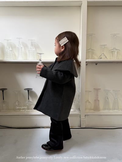 JE 423｜(80-110cm)  絨毛小喇叭長褲5