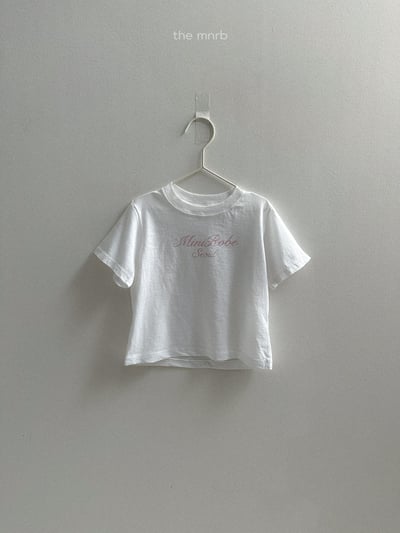 MiniRobe38｜(70-110) 英字簡約上衣3