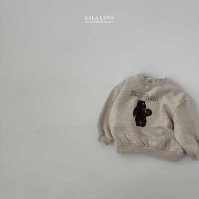 lala land66｜(75cm-120cm) 3色小雪熊刷毛休閒上衣24