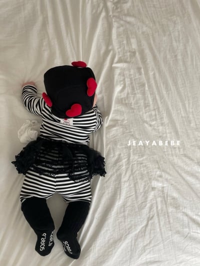 JEAYA11｜(70cm-110cm) 3色愛心綁帶帽19