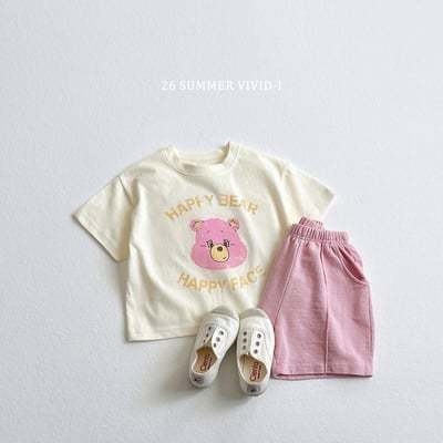 vivid67｜(78cm-125cm) 4款快樂熊短袖上衣20